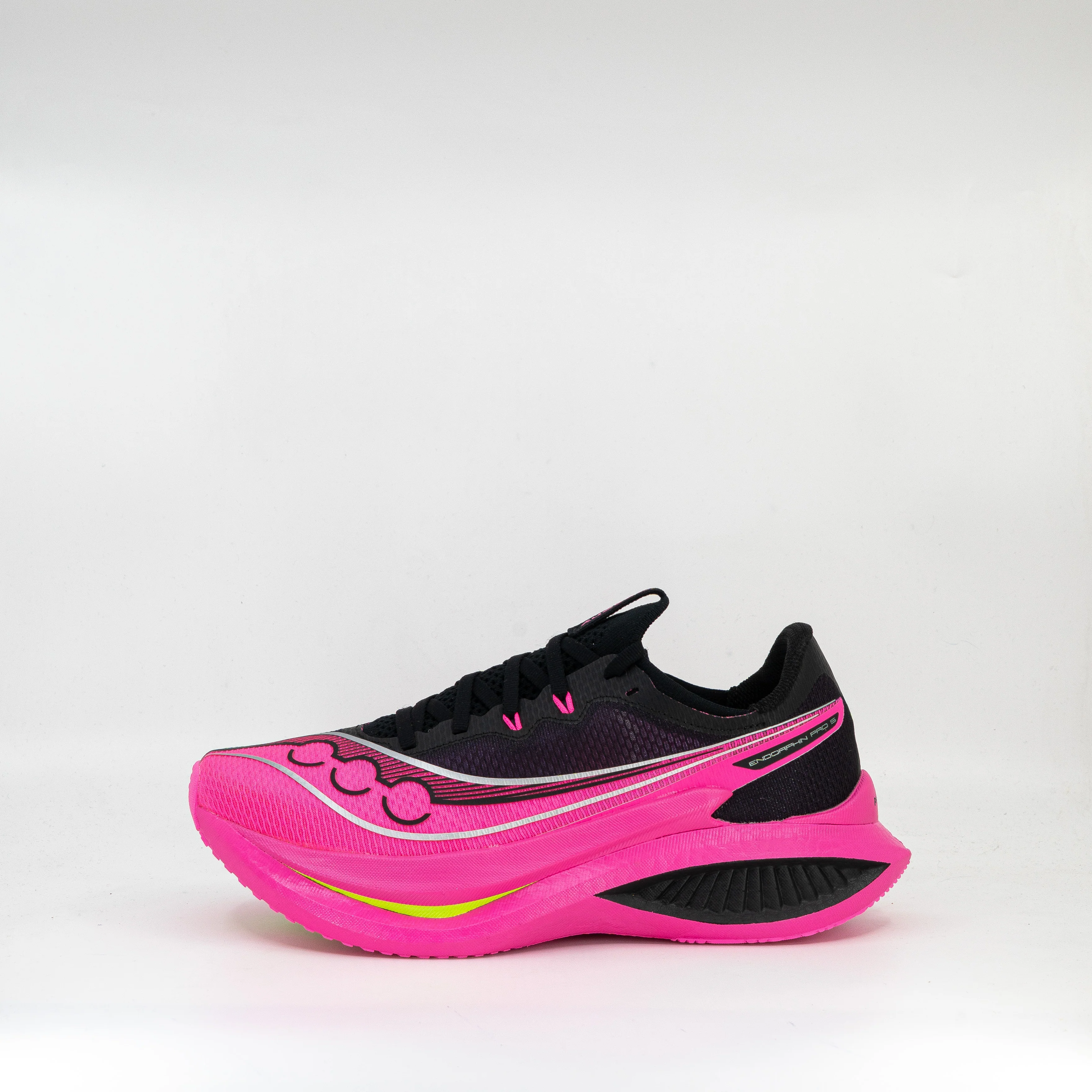 Saucony Endorphin Pro 5 (B Standard) Womens Black/Shock - Image 2