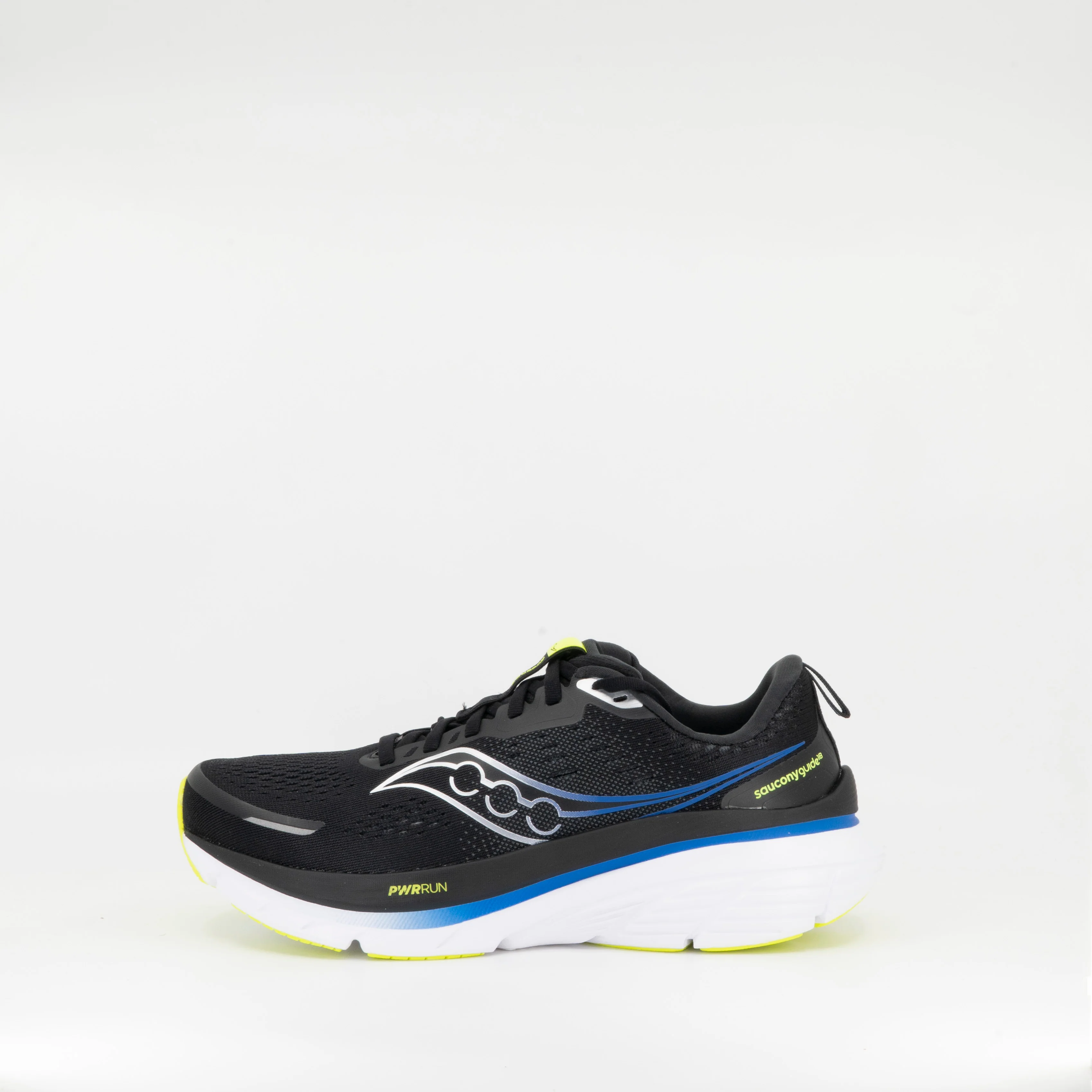 Saucony Guide 18 (D Standard) Mens Black/Lapis - Image 2
