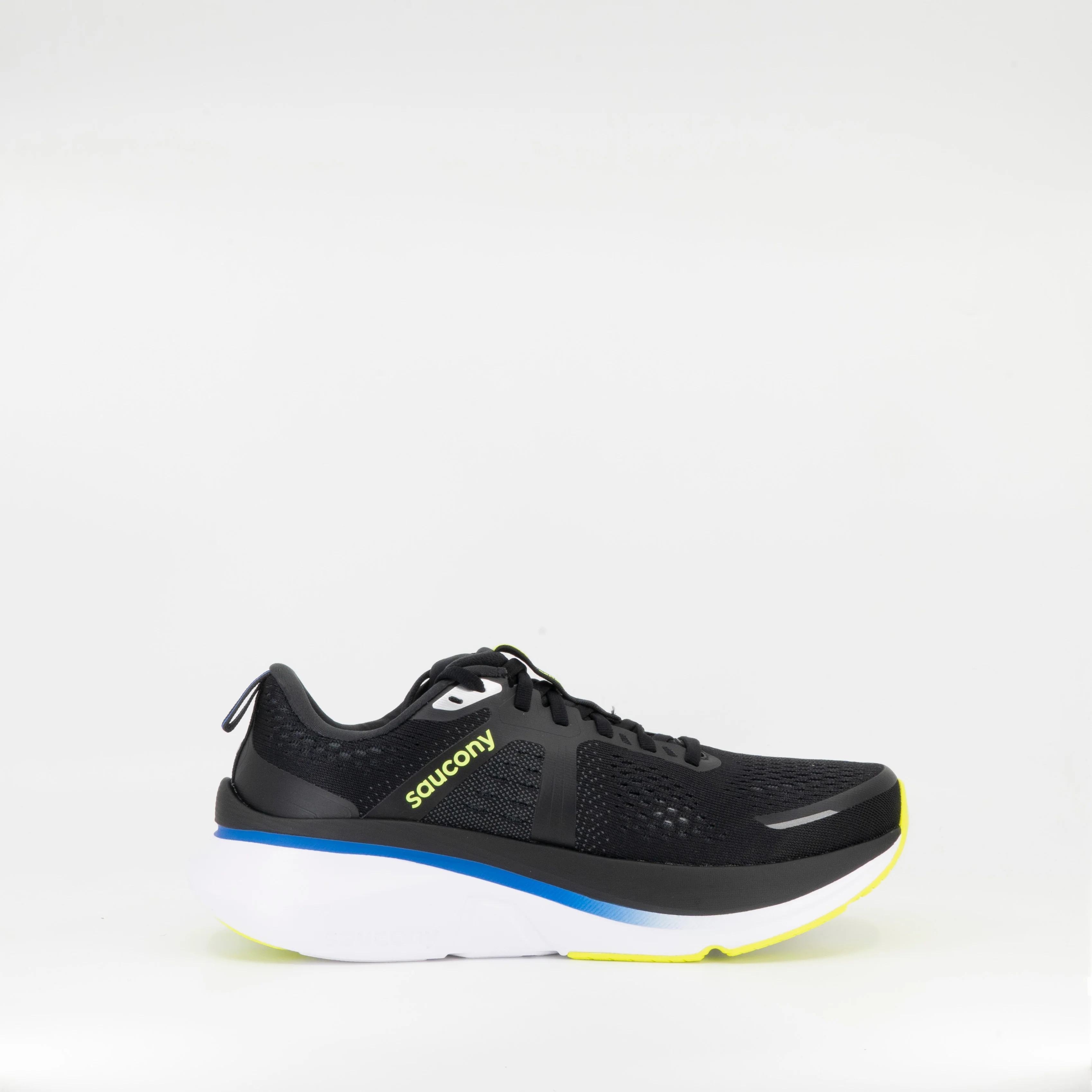 Saucony Guide 18 (D Standard) Mens Black/Lapis - Image 3