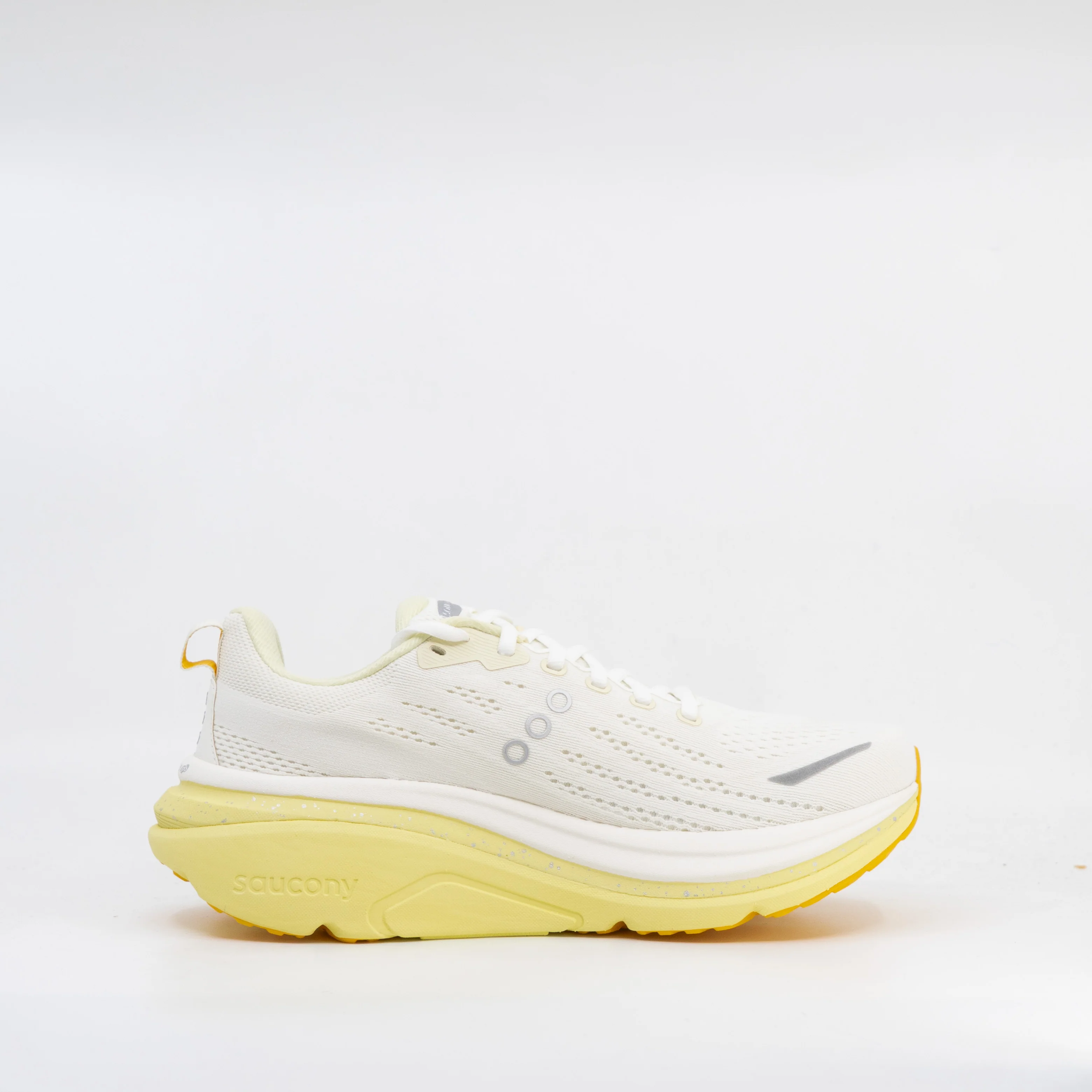 Saucony Hurricane 25 (B Standard) Womens Ivory/Tender - Image 3