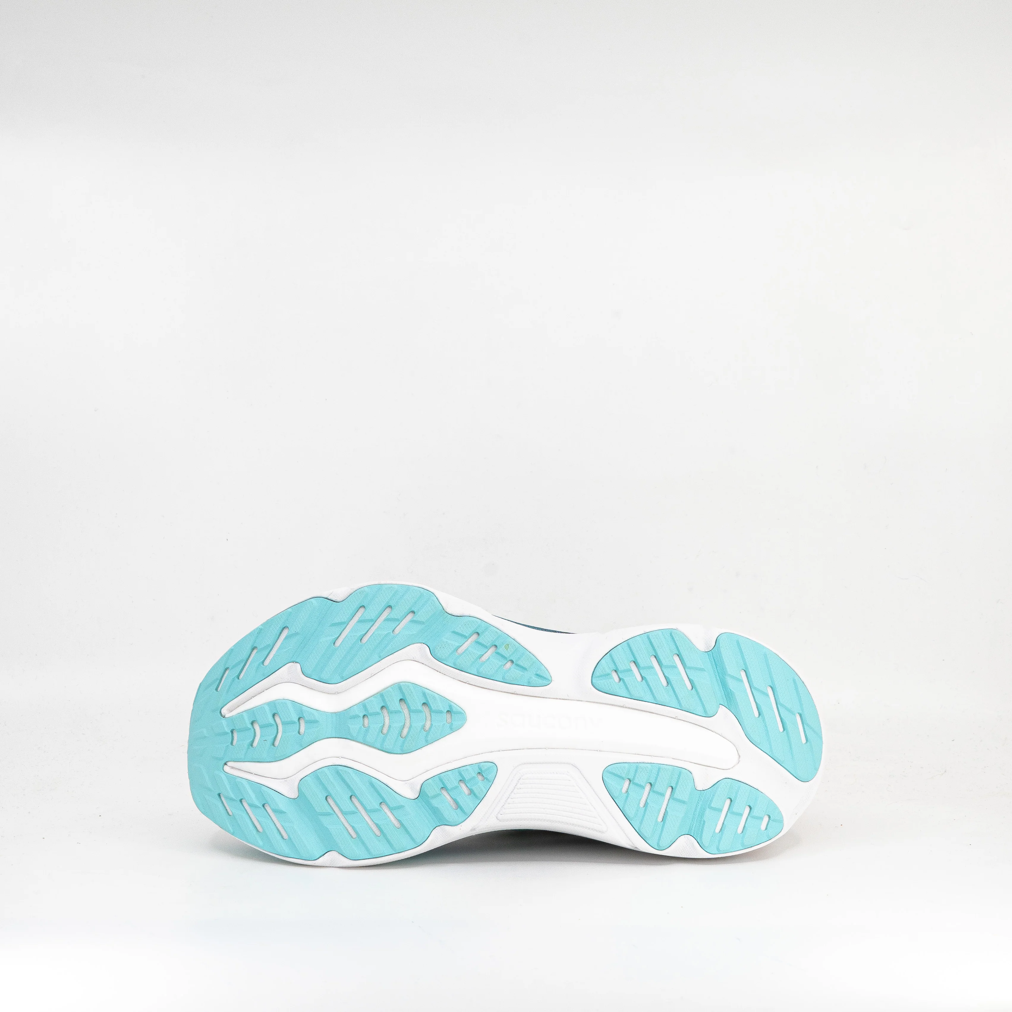 Saucony Hurricane 25 (B Standard) Womens White/Navy - Image 4