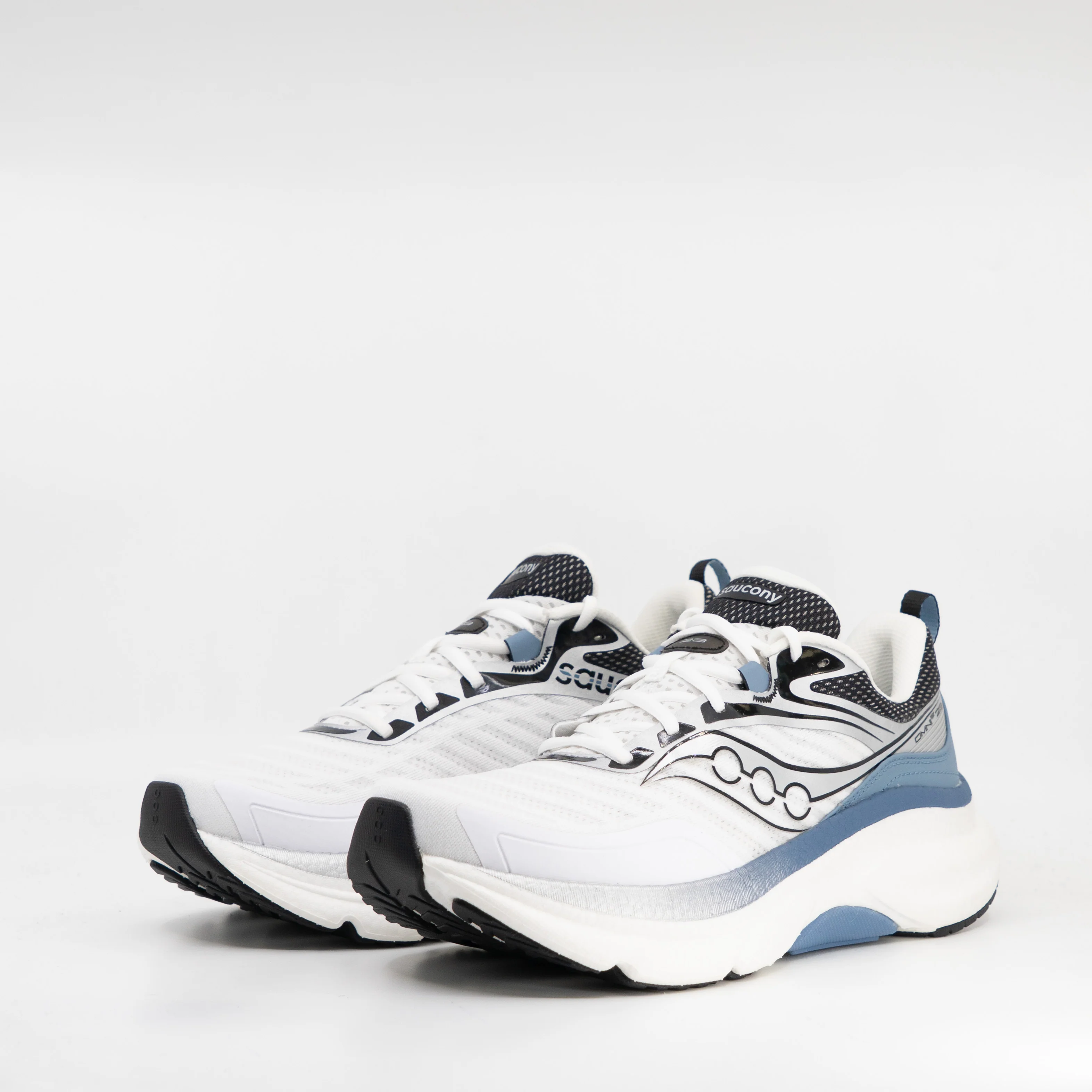 Saucony Omni 23 ST (D Standard) Mens White/Storm