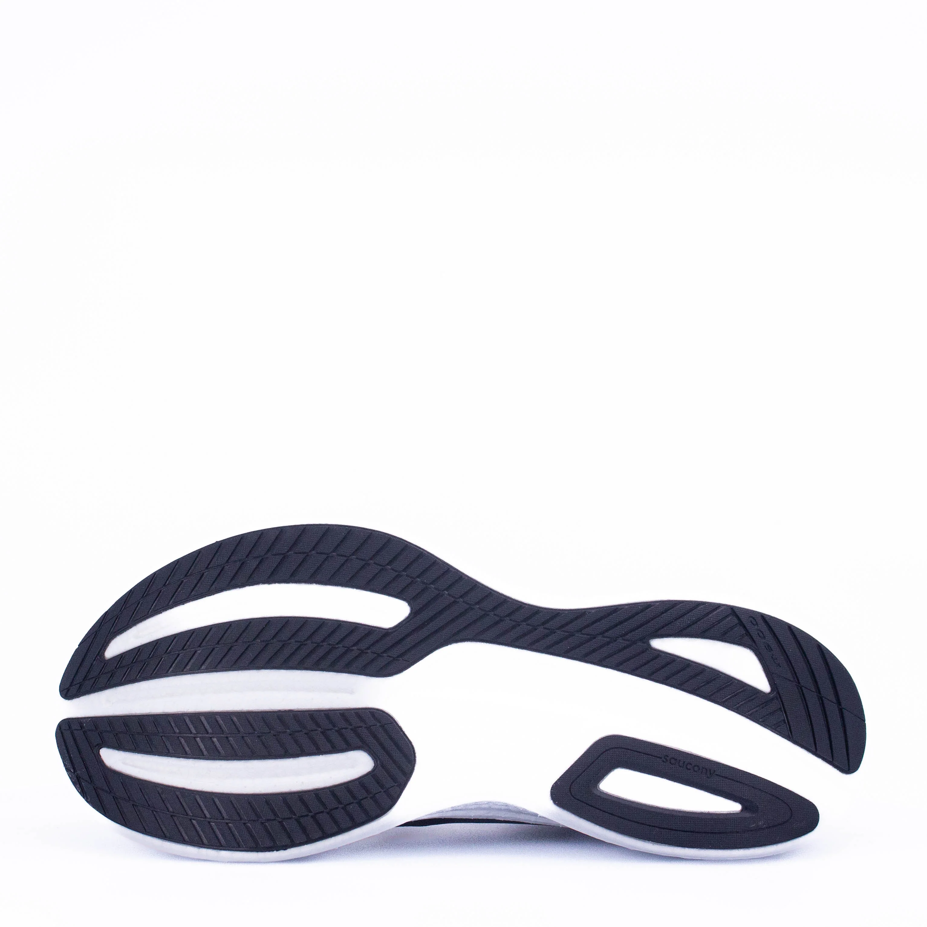 Saucony Ride 17 (D Wide) Womens Black/White - Image 3