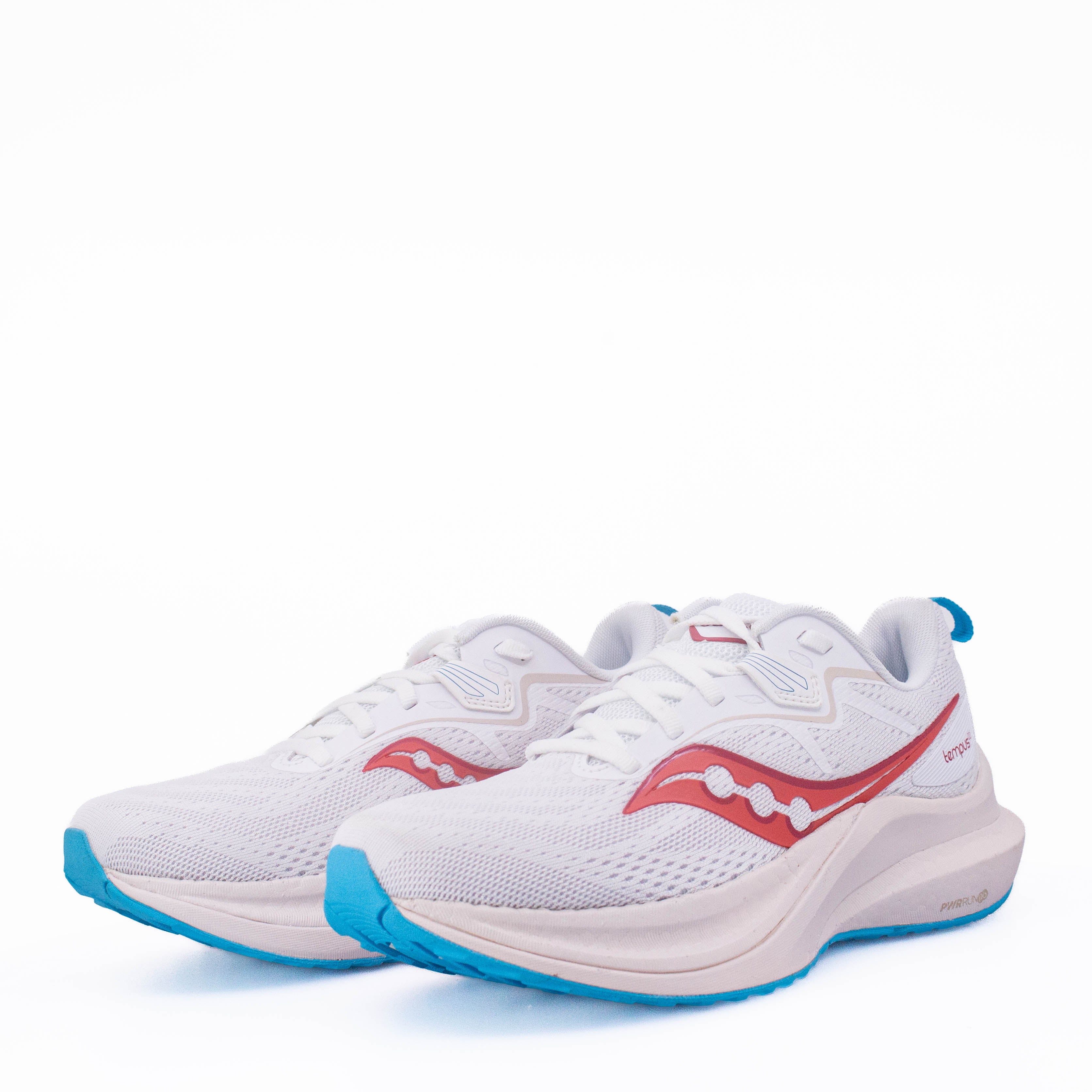 Saucony Tempus 2 (B Standard) Womens White/Cayenne