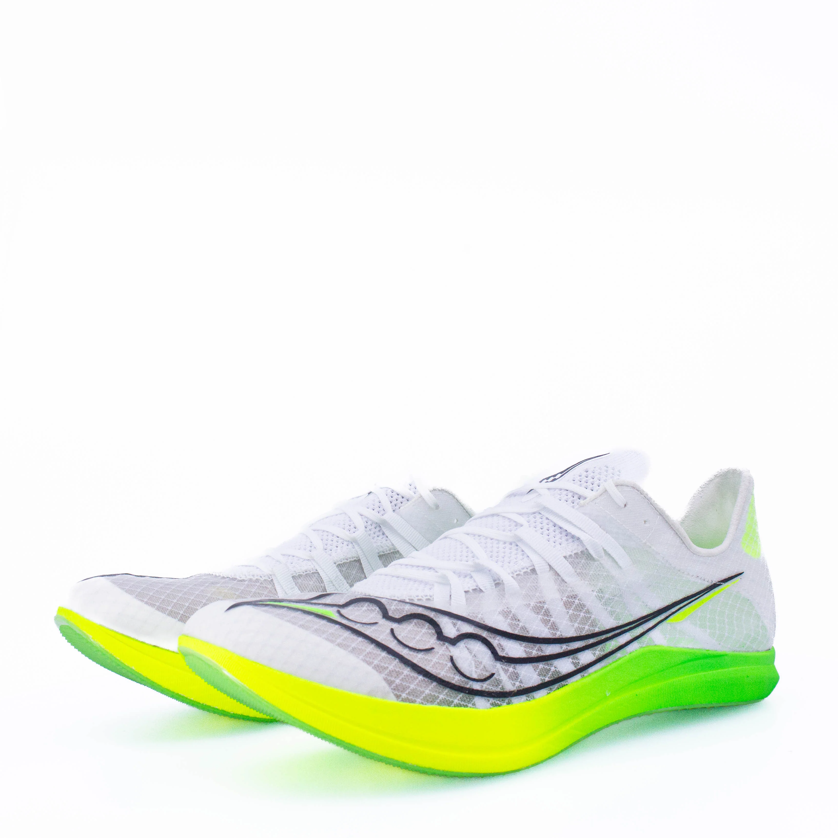 Saucony Terminal VT (B Standard) Womens White/Slime