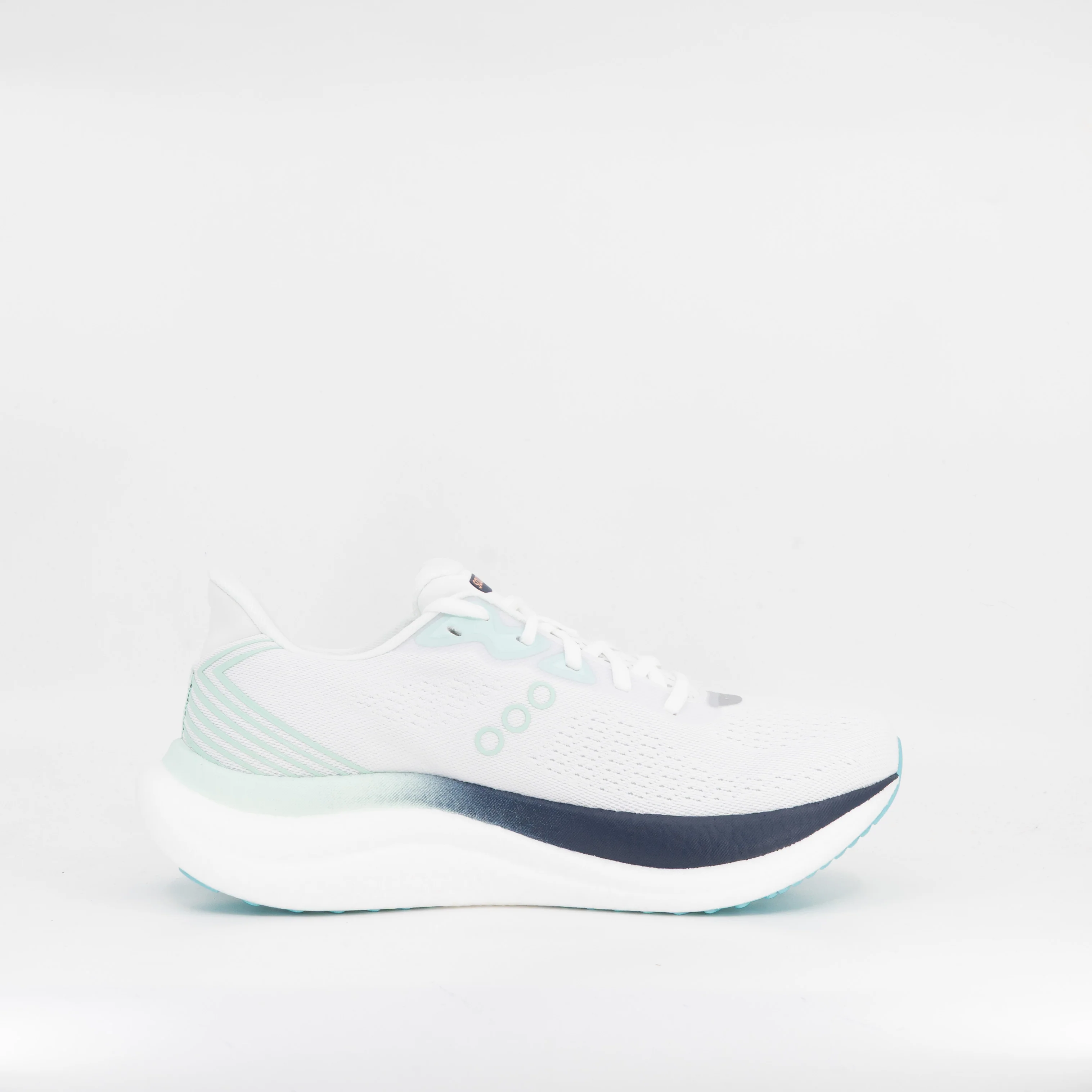 Saucony Triumph 23 (B Standard) Womens White/Navy - Image 3
