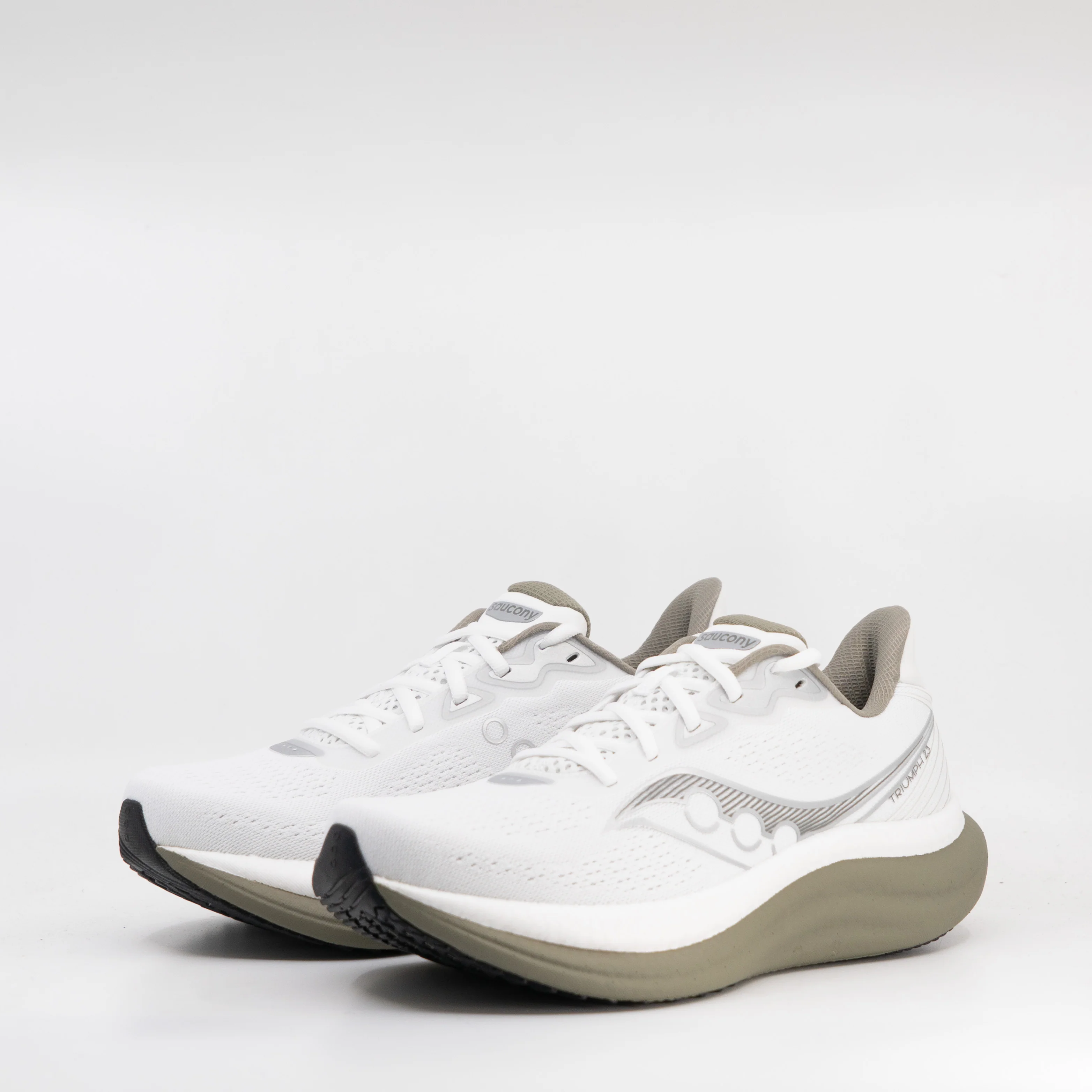Saucony Triumph 23 (D Standard) Mens White/Laurel