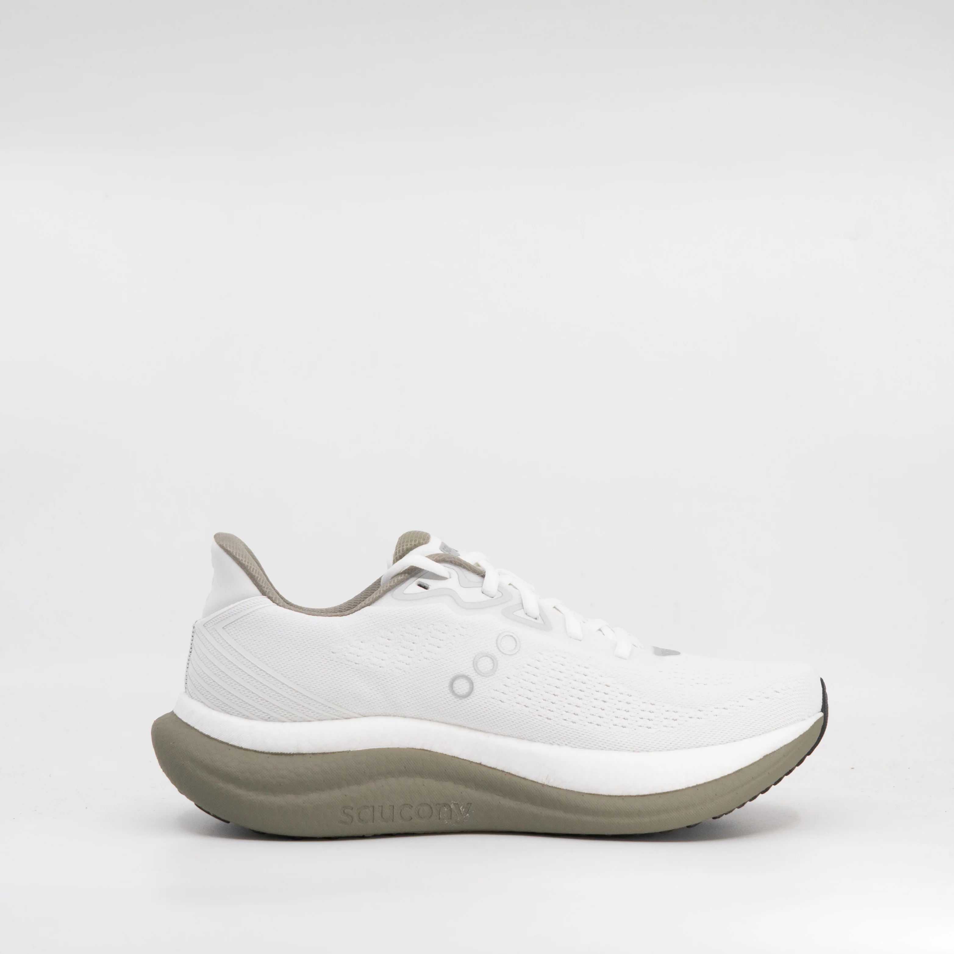 Saucony Triumph 23 (D Standard) Mens White/Laurel - Image 3