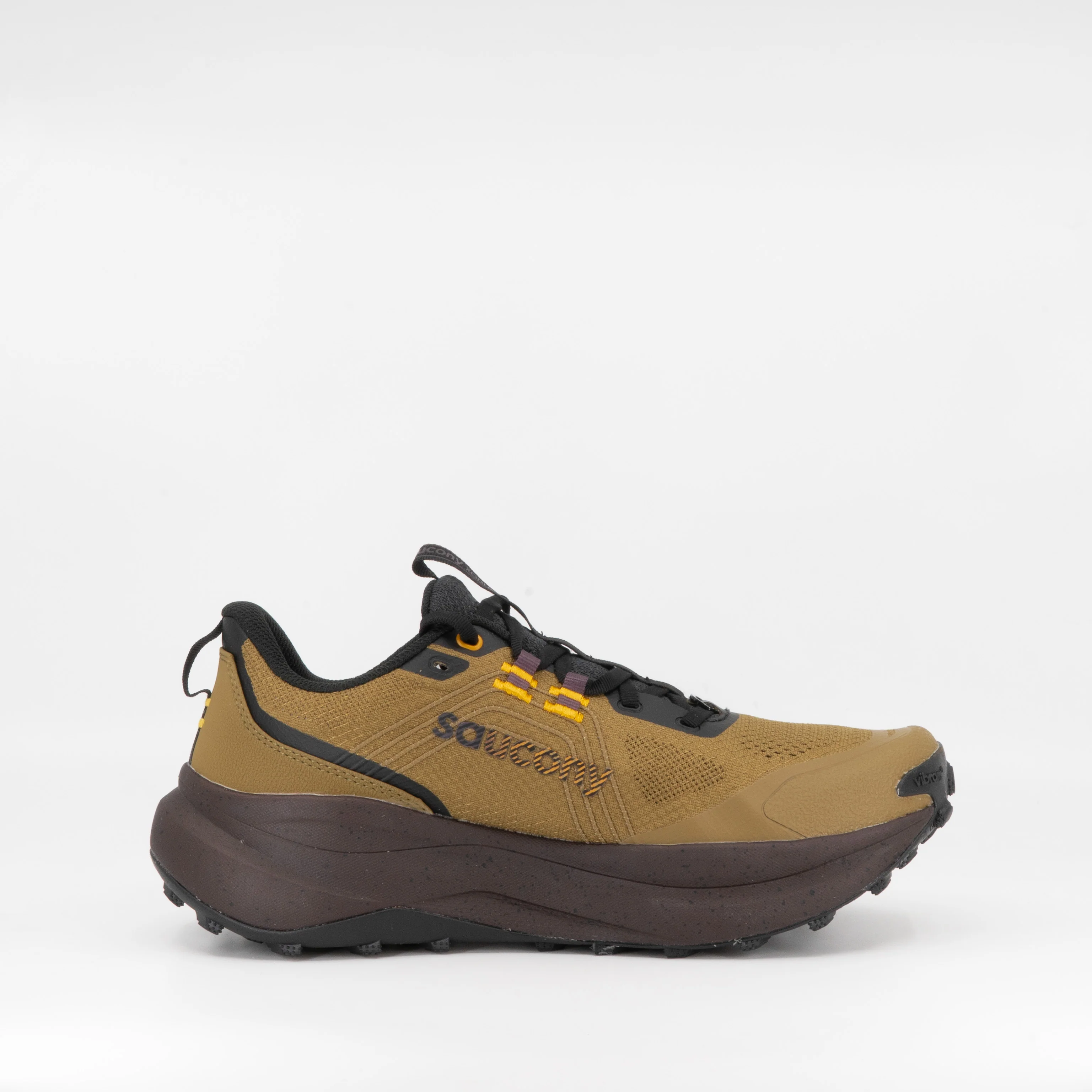 Saucony Xodus Ultra 4 (D Standard) Mens Kodiak/Wine - Image 3