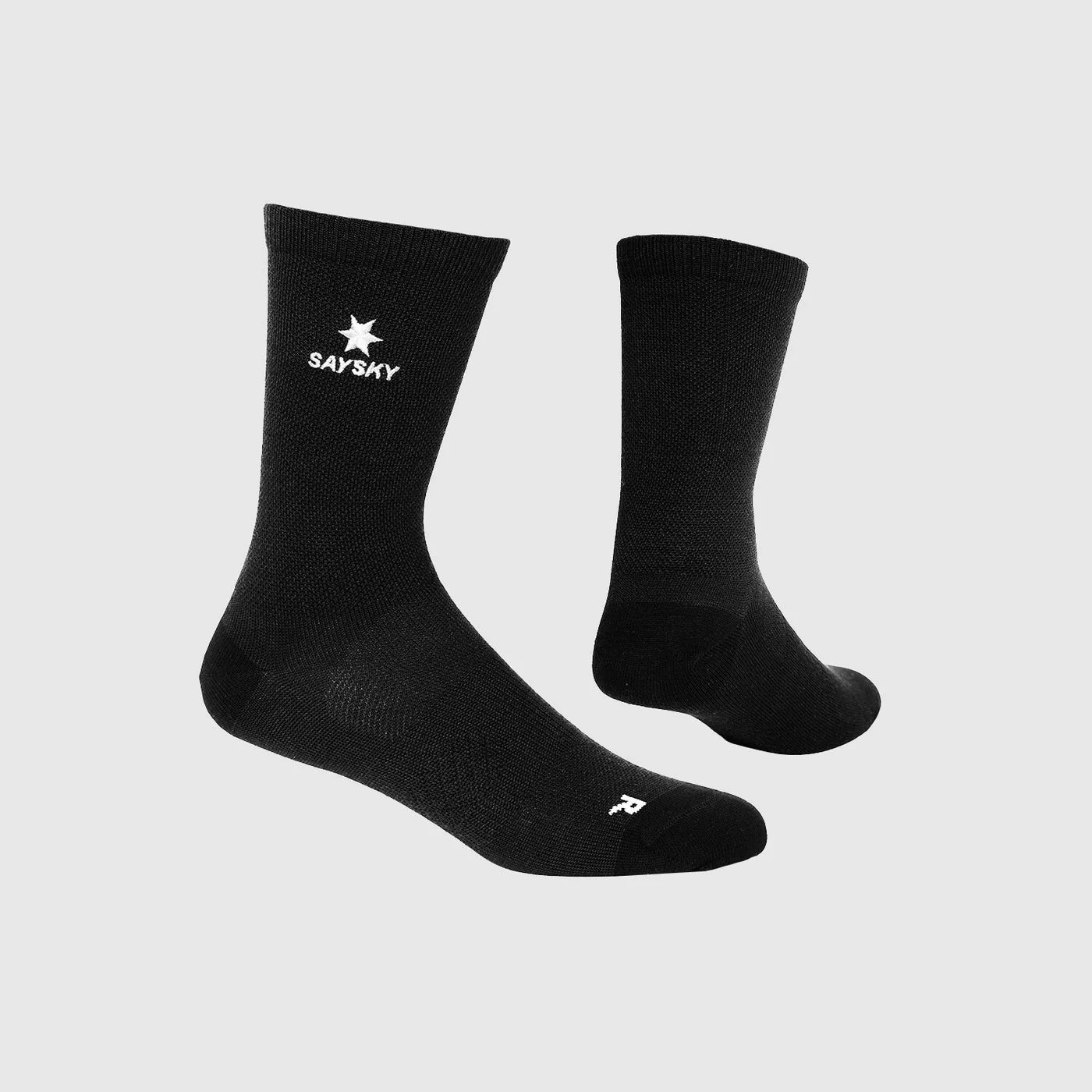 Saysky Merino High Socks Black
