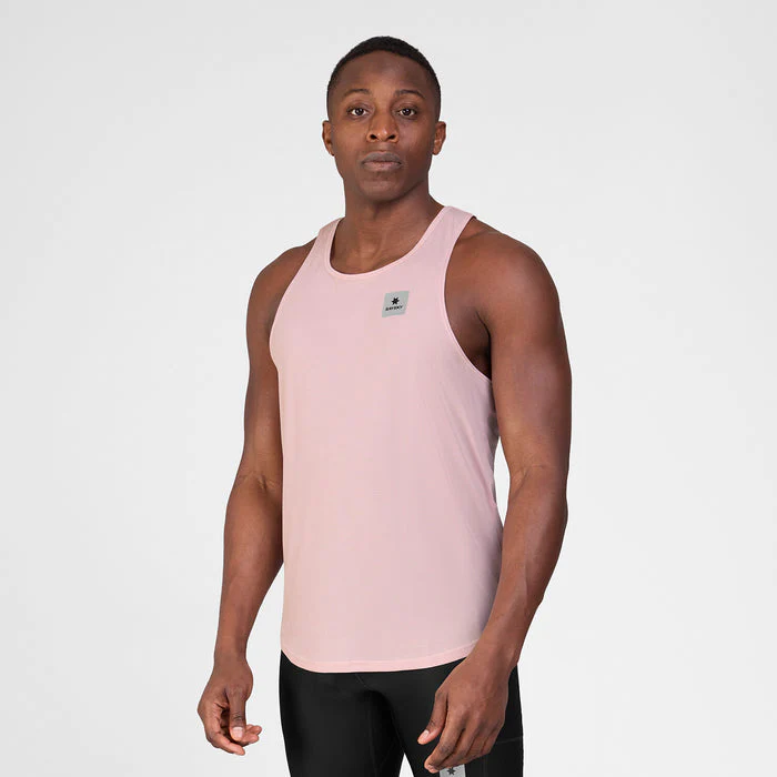 Saysky Reactive Flow Singlet Mens Pink Logo
