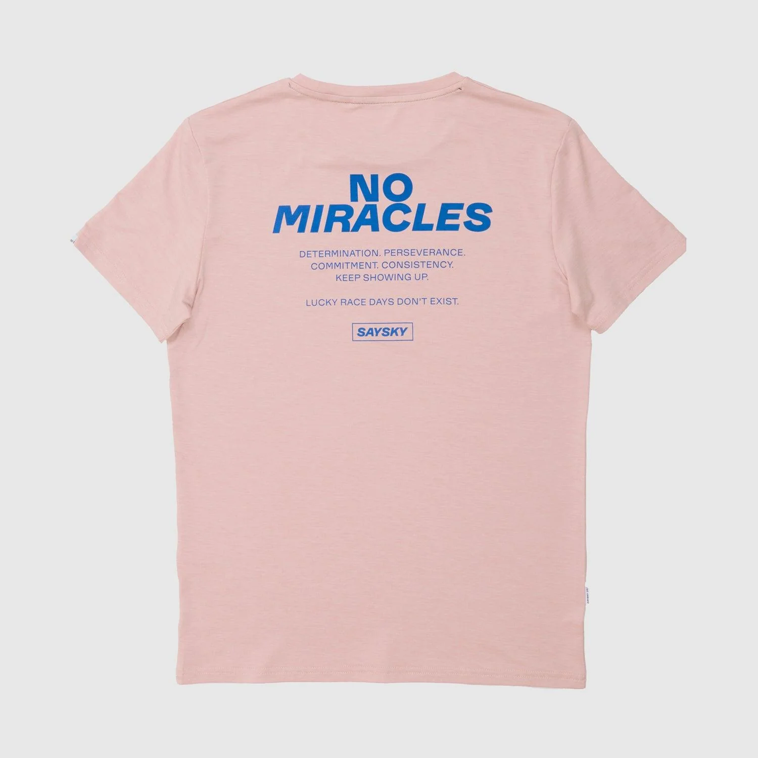 Saysky Statement Pace T-Shirt Mens Pink