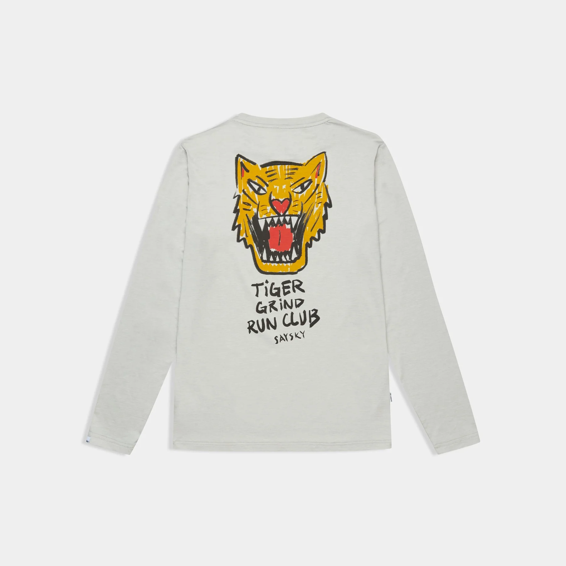 Saysky Tiger Pace Long Sleeve Mens Grey
