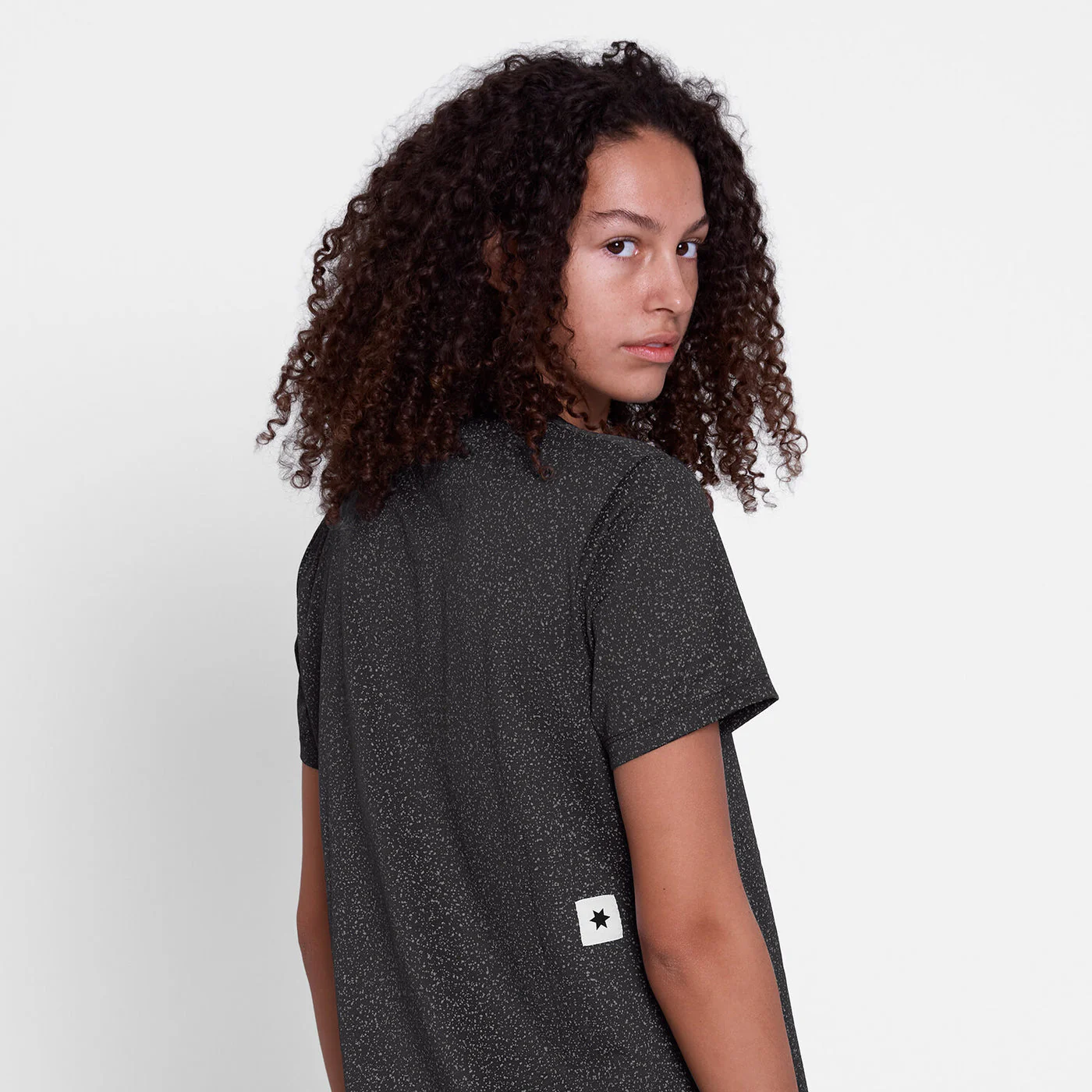 Saysky Universe Combat T-Shirt Womens Black Universe - Image 5