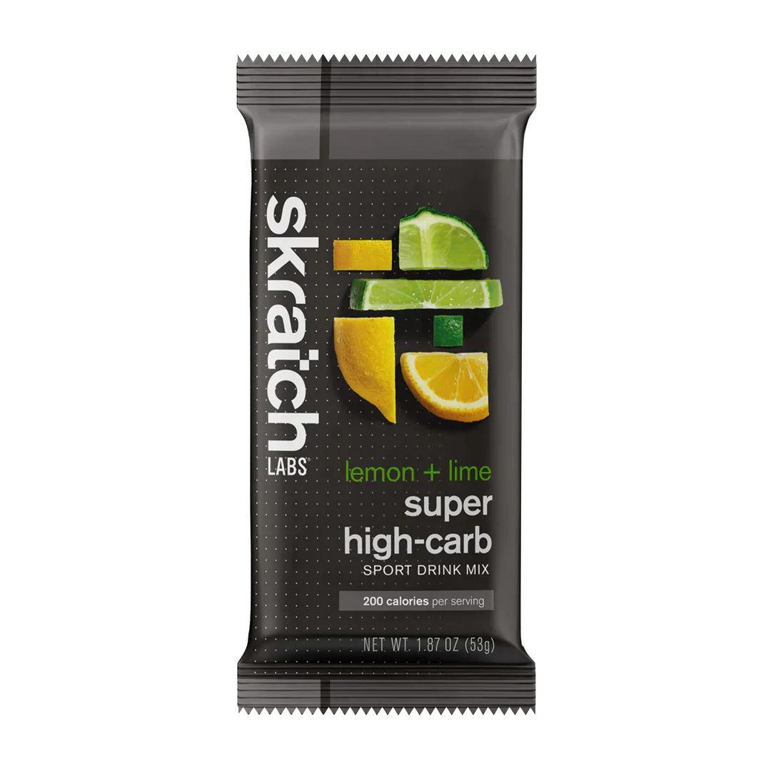 Skratch Labs High Carb Drink Mix - 53g Single Lemon &Lime