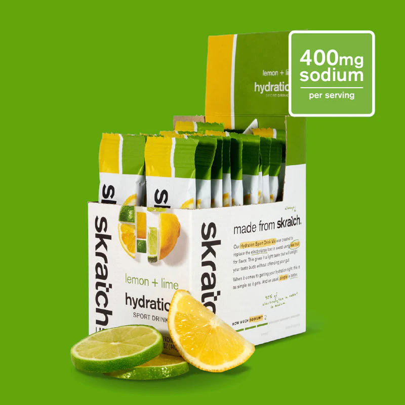 Skratch Labs Hydration Sports Drink Mix (20 Pack) / Lemon & Lime