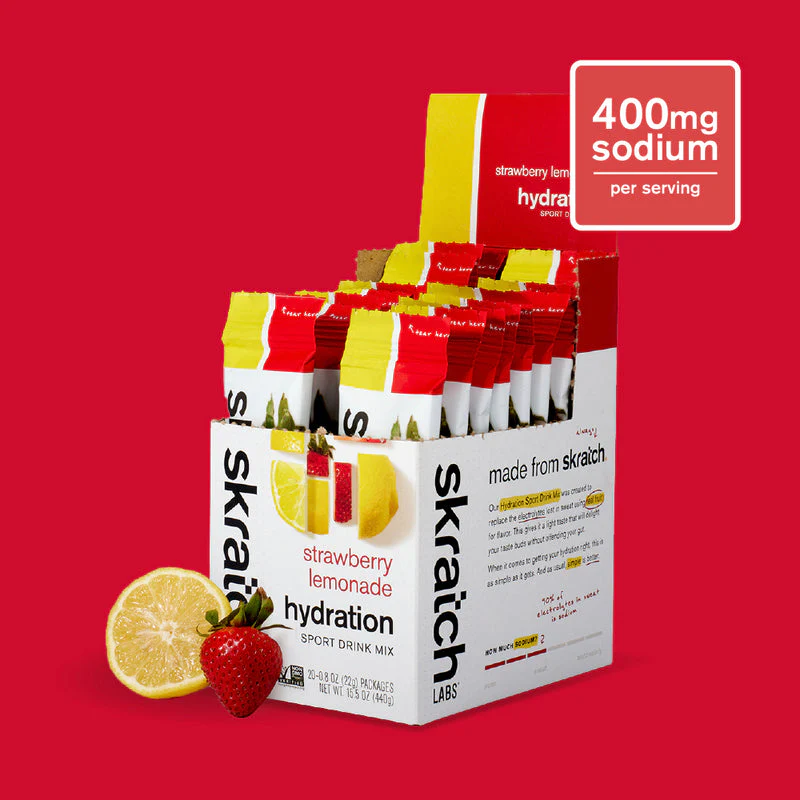 Skratch Labs Hydration Sports Drink Mix (20 Pack) / Strawberry Lemonade