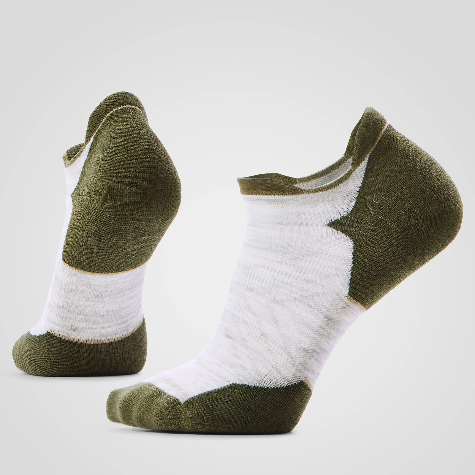 Smartwool Run Targeted Cushion Low Ankle - Ash/Winter Moss