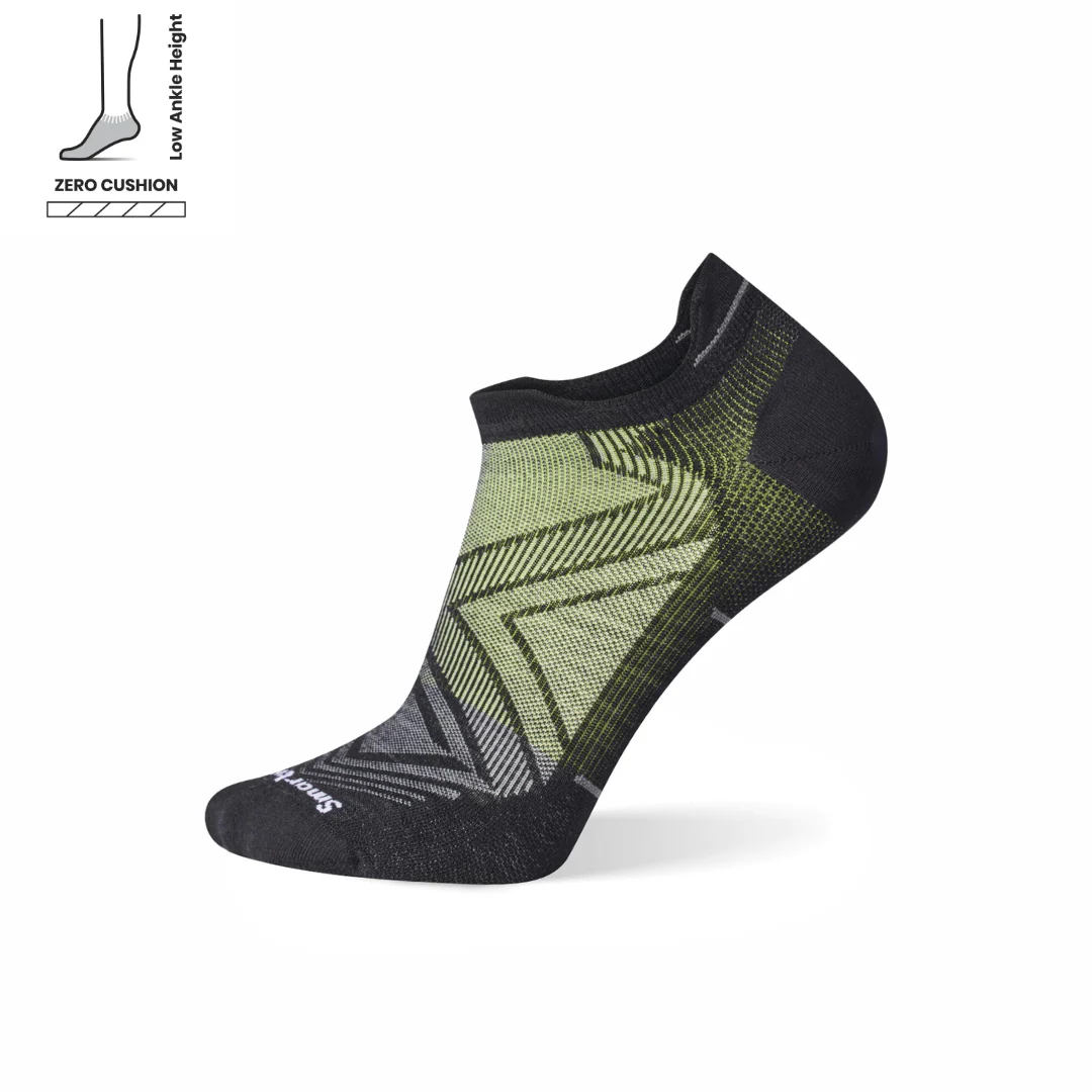 Smartwool Run Zero Cushion Low Ankle Unisex - Black - Image 2