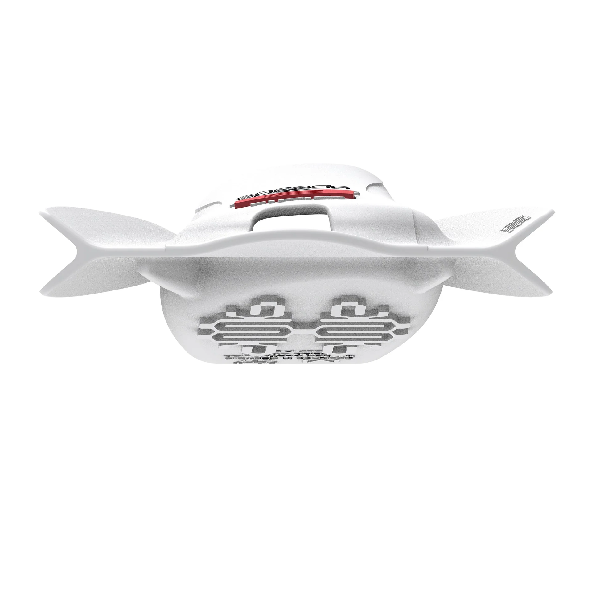 Speedo DMC Elite Fins White/Red - Image 2