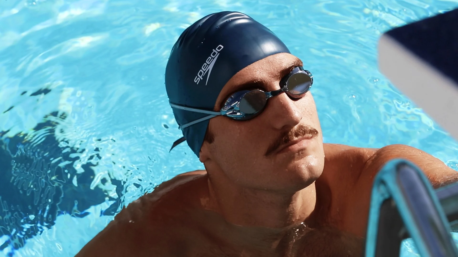 Speedo Opal Mirror Navy/Blue/Adriatic Goggles - Image 2