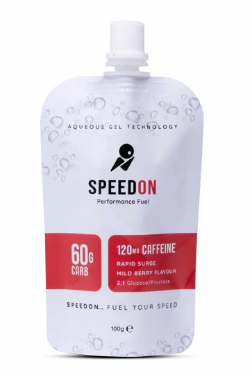 SpeedON Aqueous Gel- 60g Carb- Mild Berry 120mg Caff - Image 2