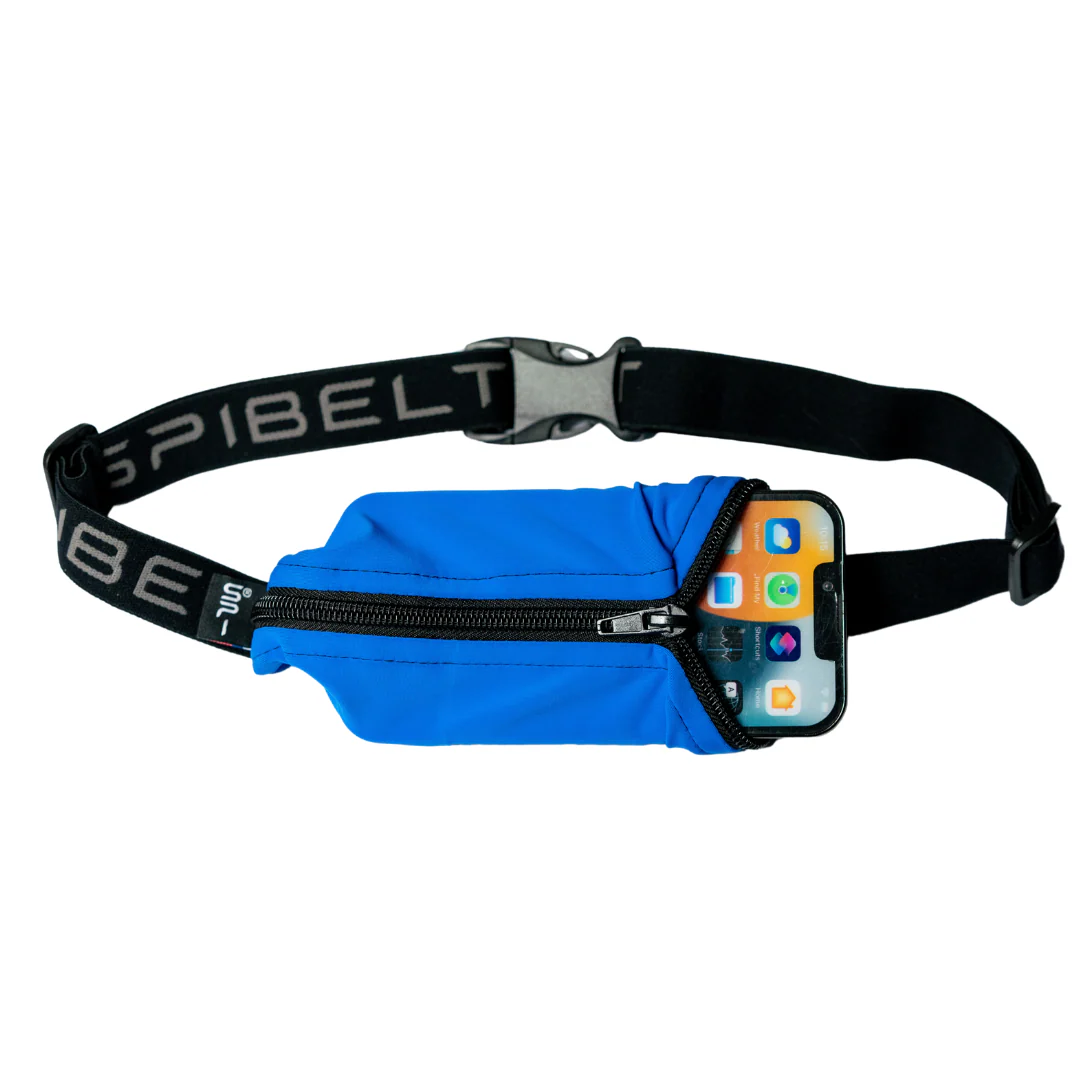 SpiBelt Eco Belt - Fishtale Blue with Black Zip