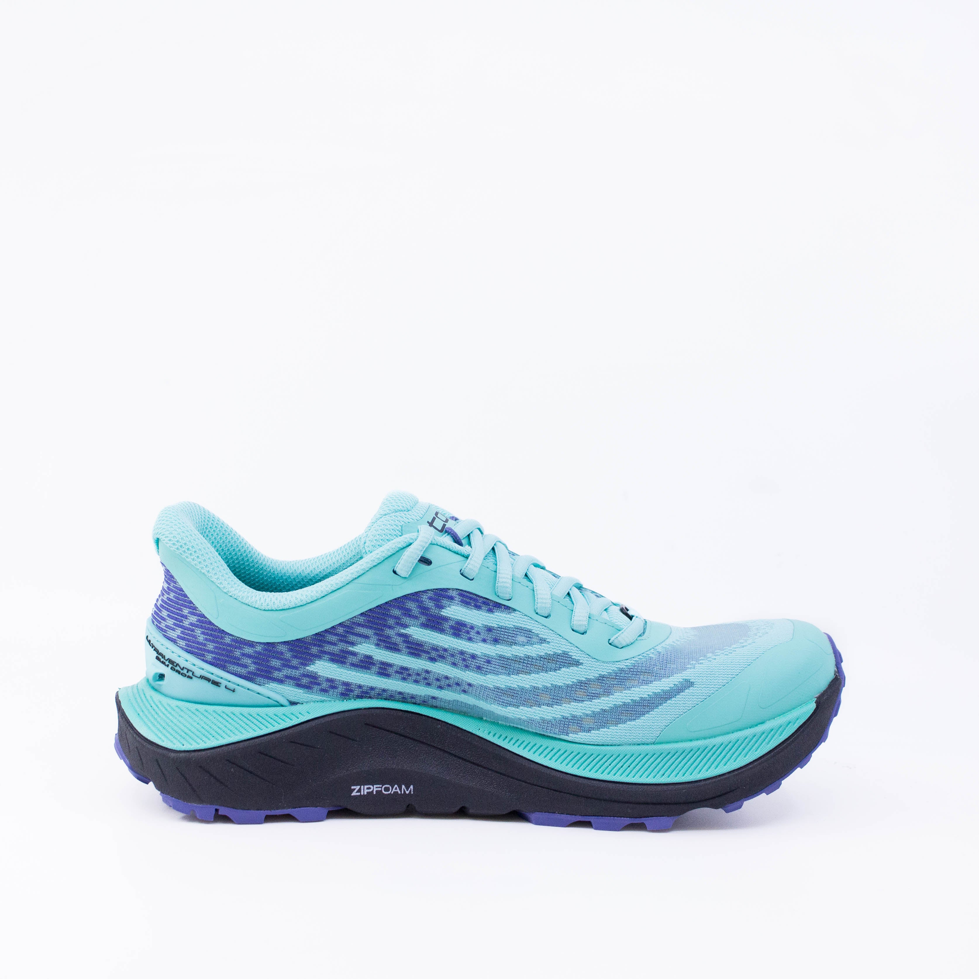 Topo Ultraventure 4 (B Standard) Womens Aqua/Black - Image 4