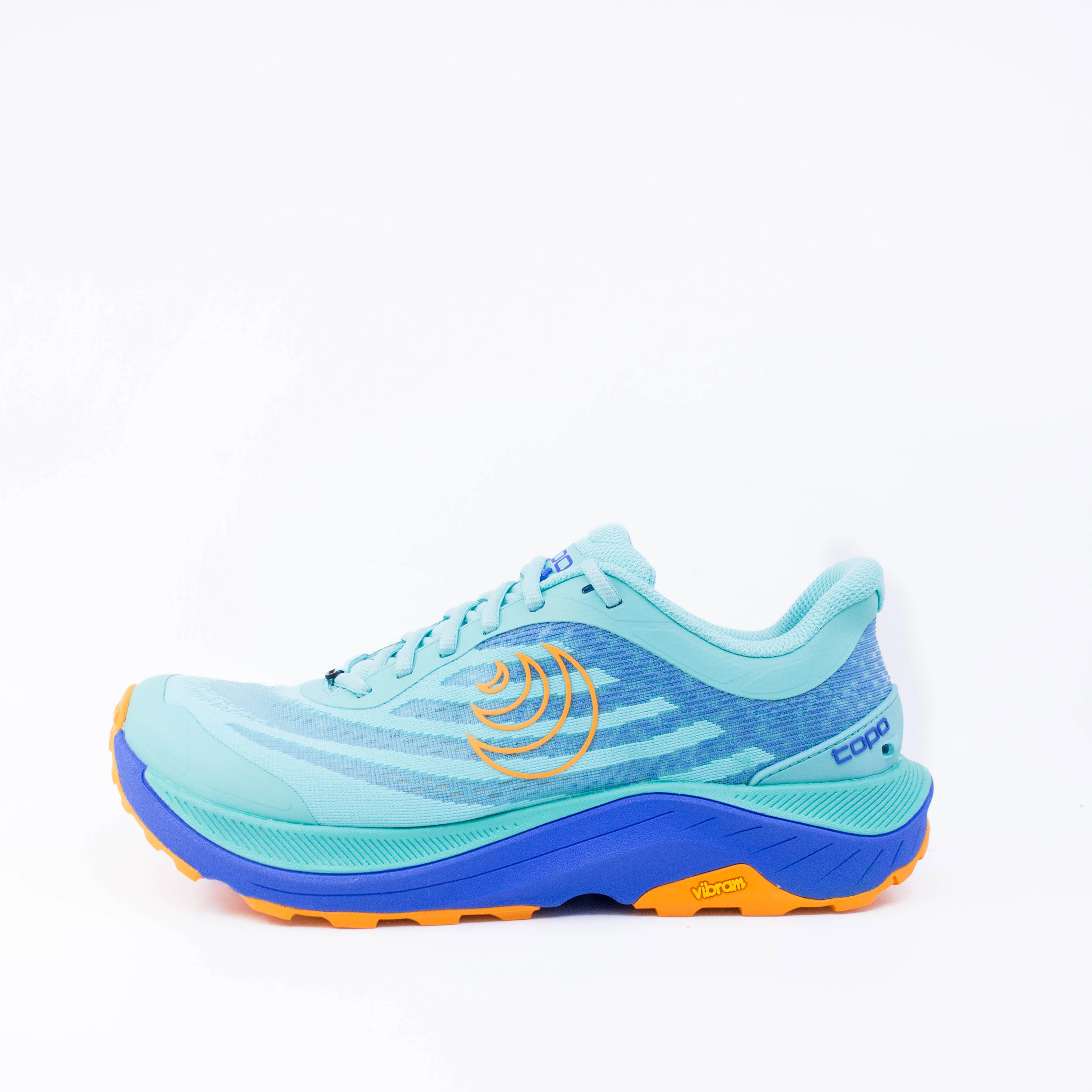 Topo Ultraventure 4 (D Standard) Mens Aqua/Orange - Image 2