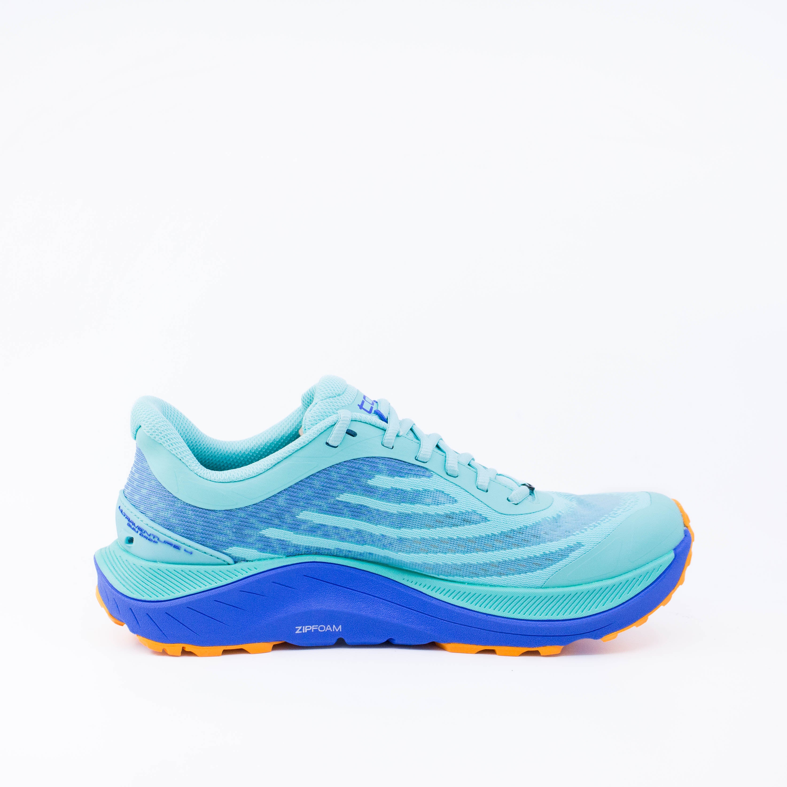 Topo Ultraventure 4 (D Standard) Mens Aqua/Orange - Image 4