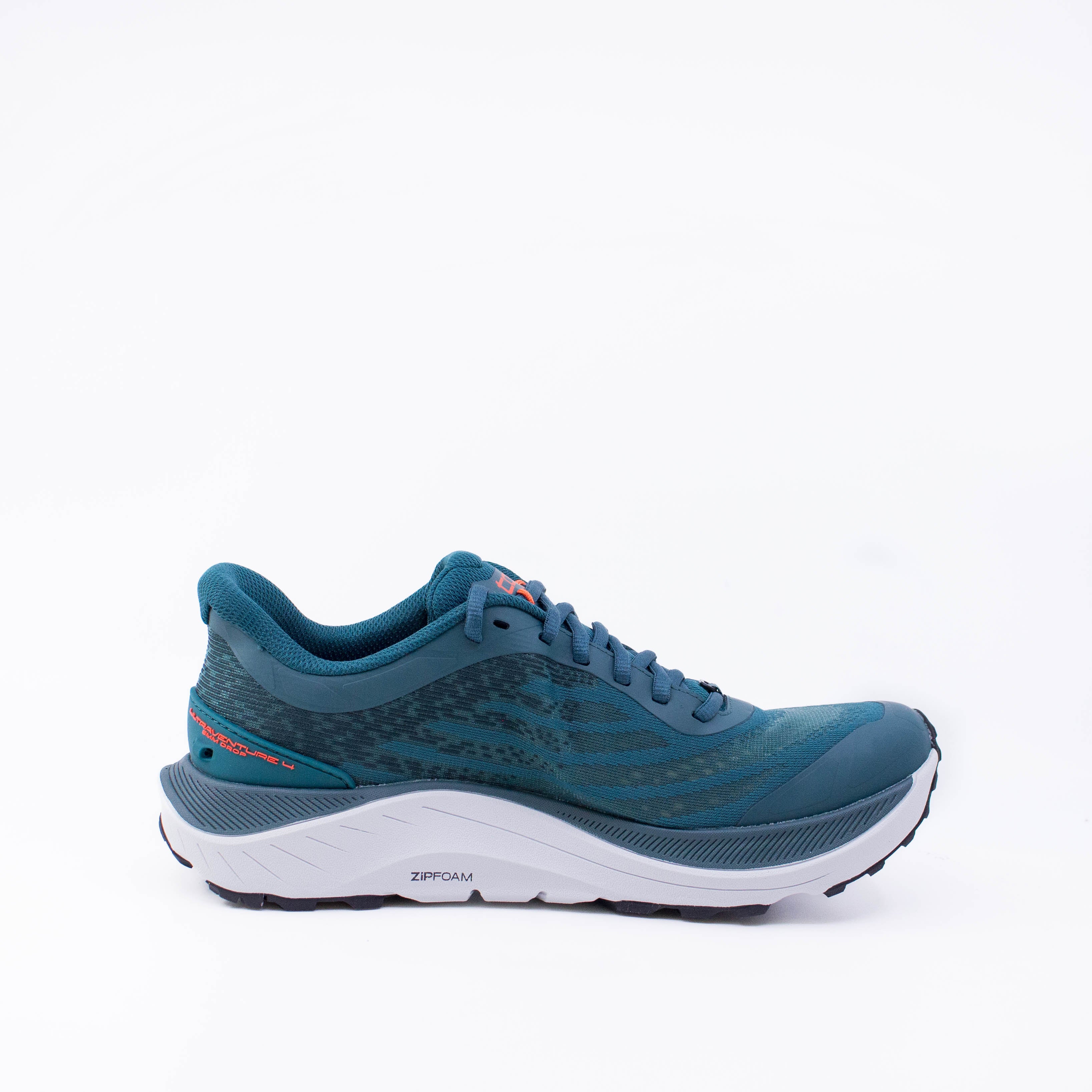 Topo Ultraventure 4 (D Standard) Mens Dark Teal/Orange - Image 4