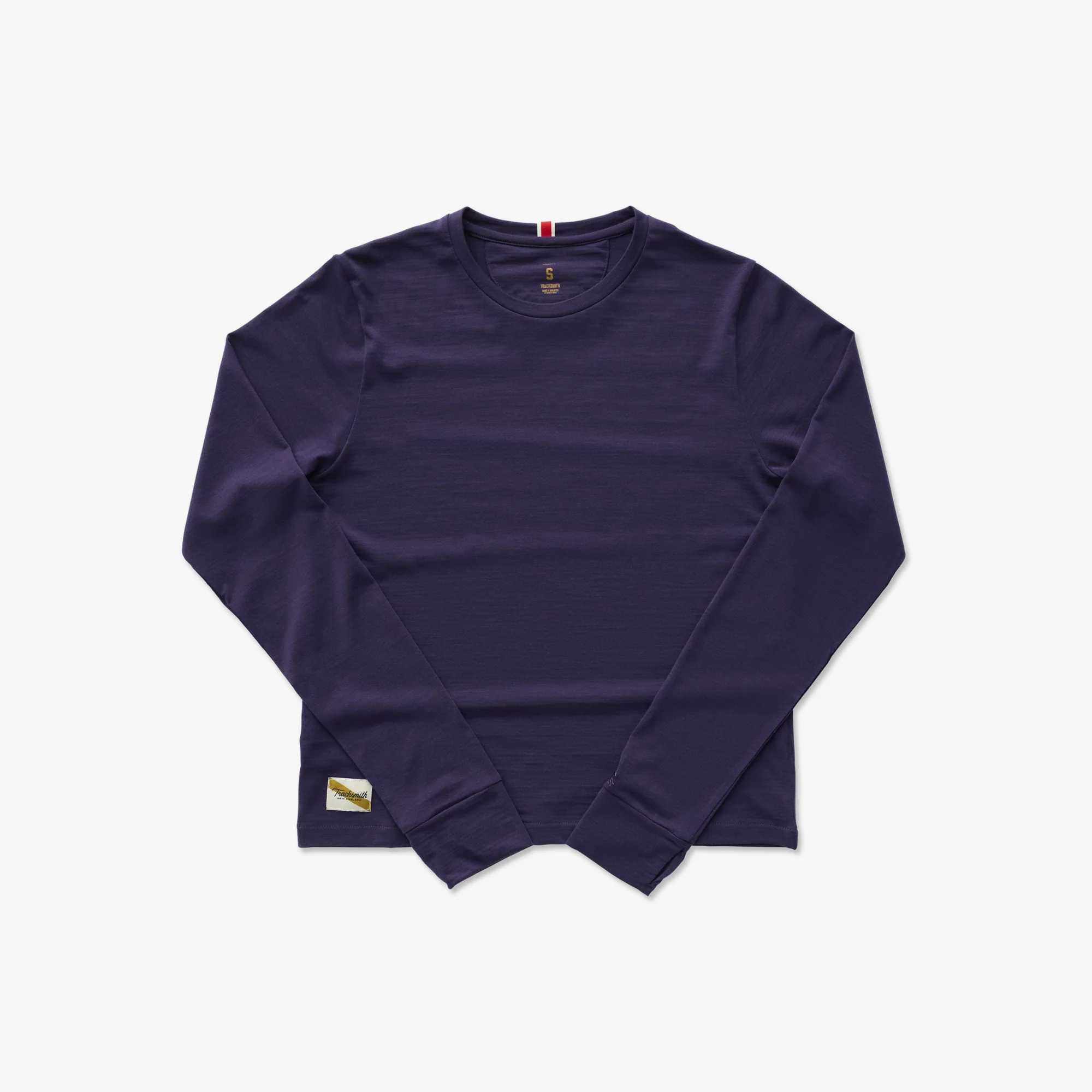 Tracksmith Harrier Long Sleeve Womens Purple Velvet