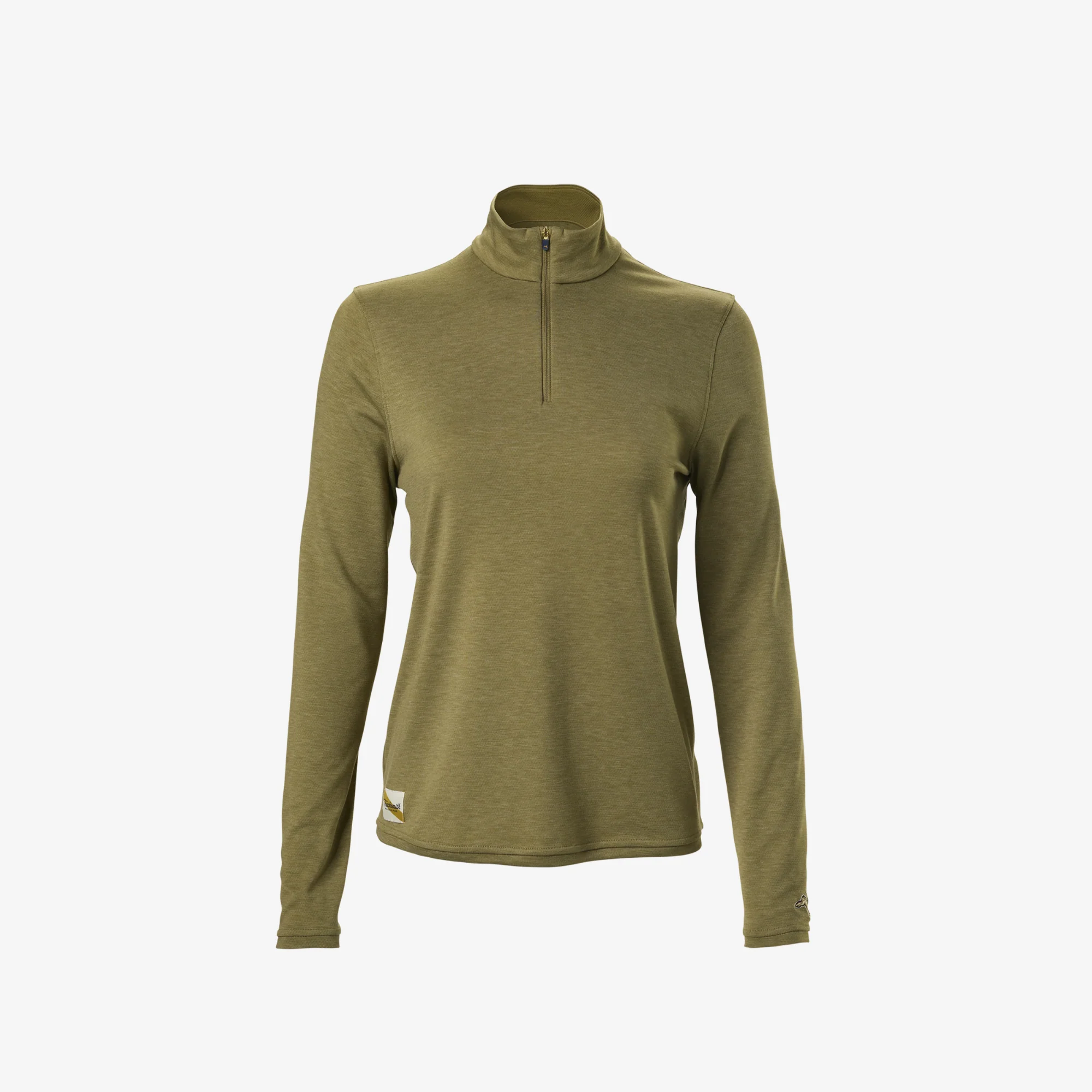 Tracksmith Session Quarter Zip Womens Aloe