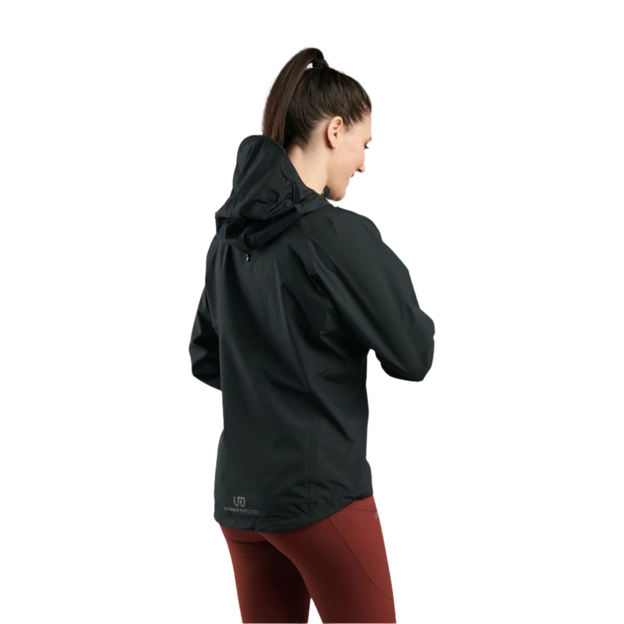 Ultimate Direction Deluge Jacket Womens Onyx - Image 3